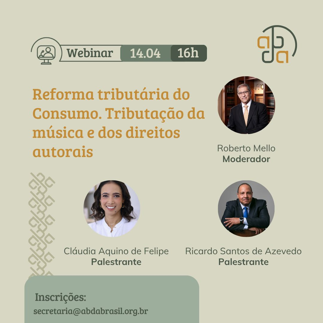 Foto - Reforma Tribut�ria e Direito Autoral: S�cios da MPO participam de webinar 