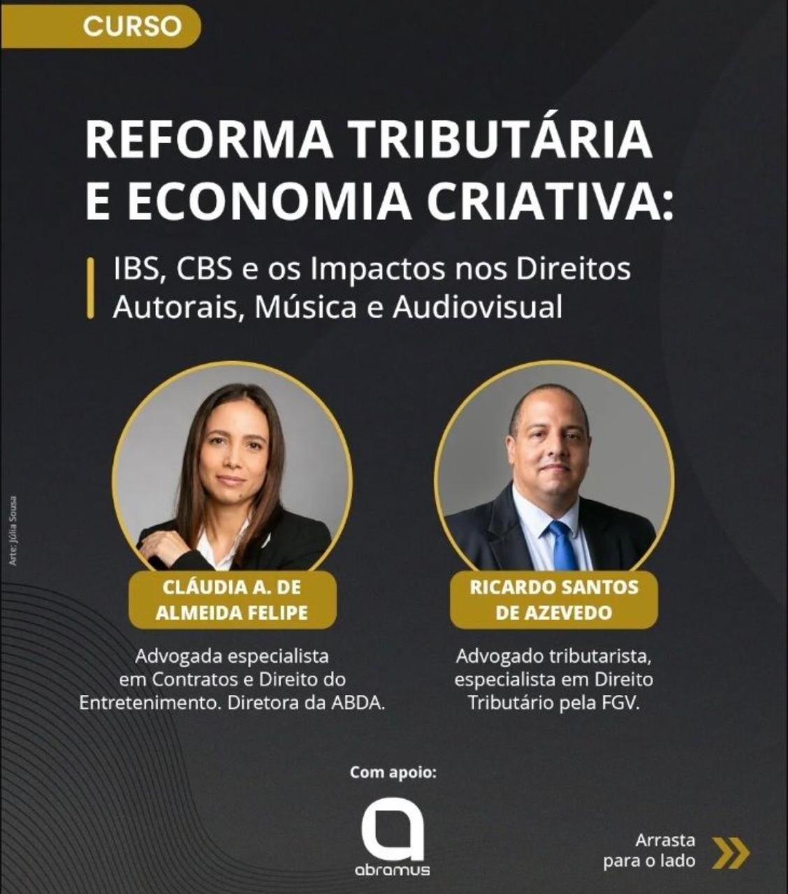Foto - Coordenadores da MPO lan�am curso sobre Reforma Tribut�ria e Economia Criativa